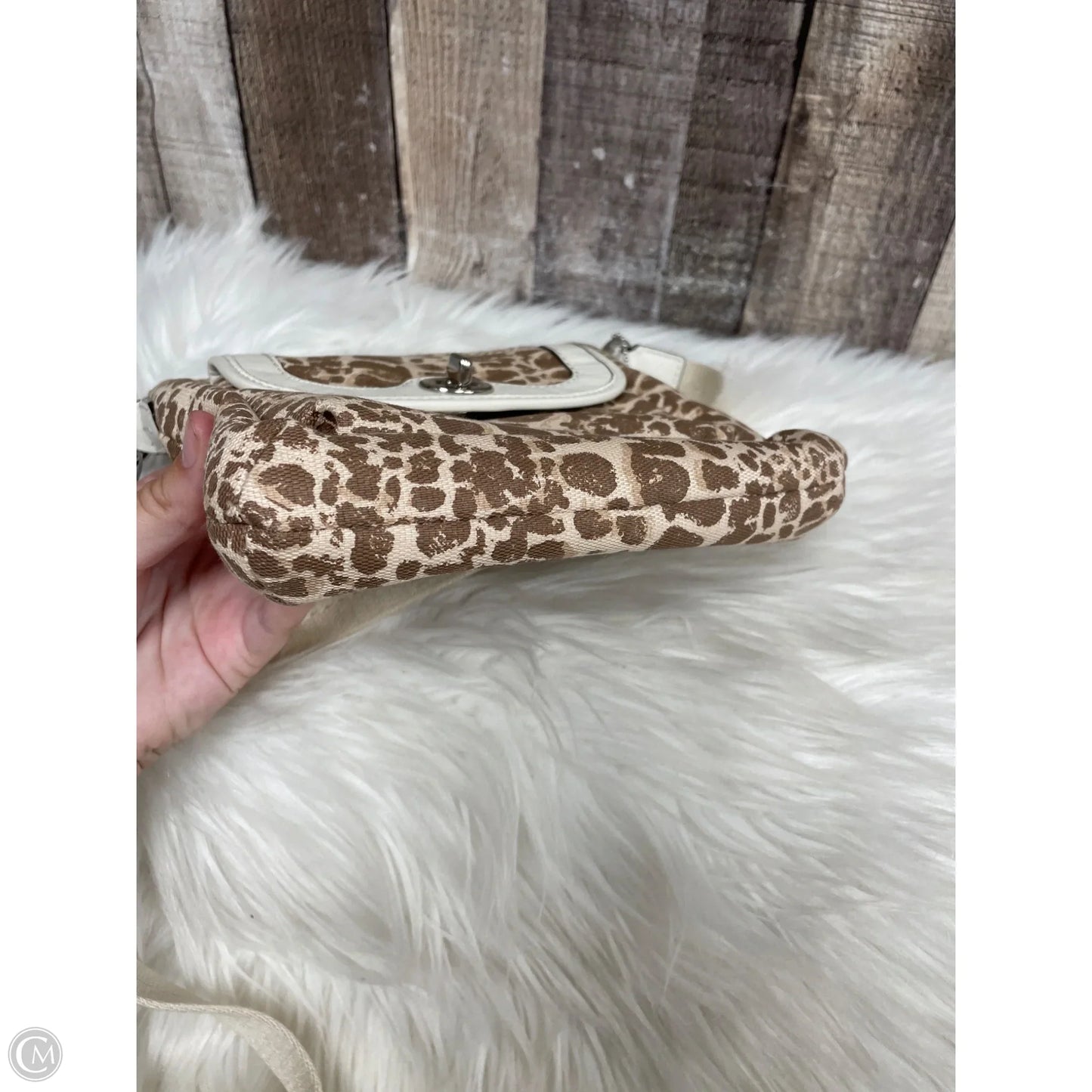 Crossbody Designer By Coach, Size: Small