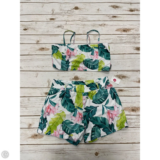 Swimsuit 2pc By Cmf In Multi-colored, Size: Xl