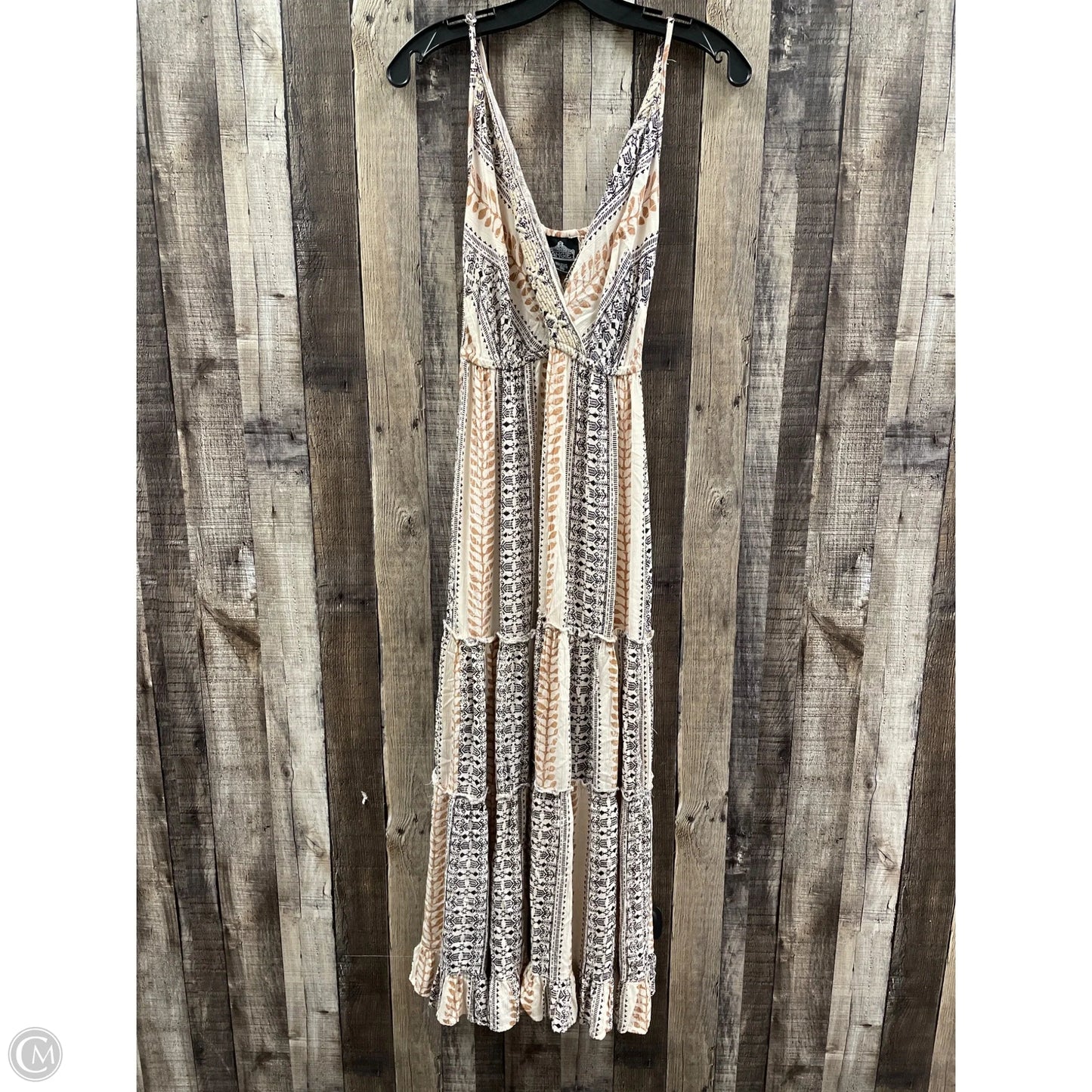 Dress Casual Maxi By Angie In Multi-colored, Size: Xs