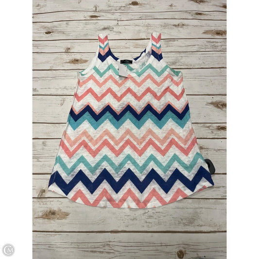 Top Sleeveless By Cme In Multi-colored, Size: L