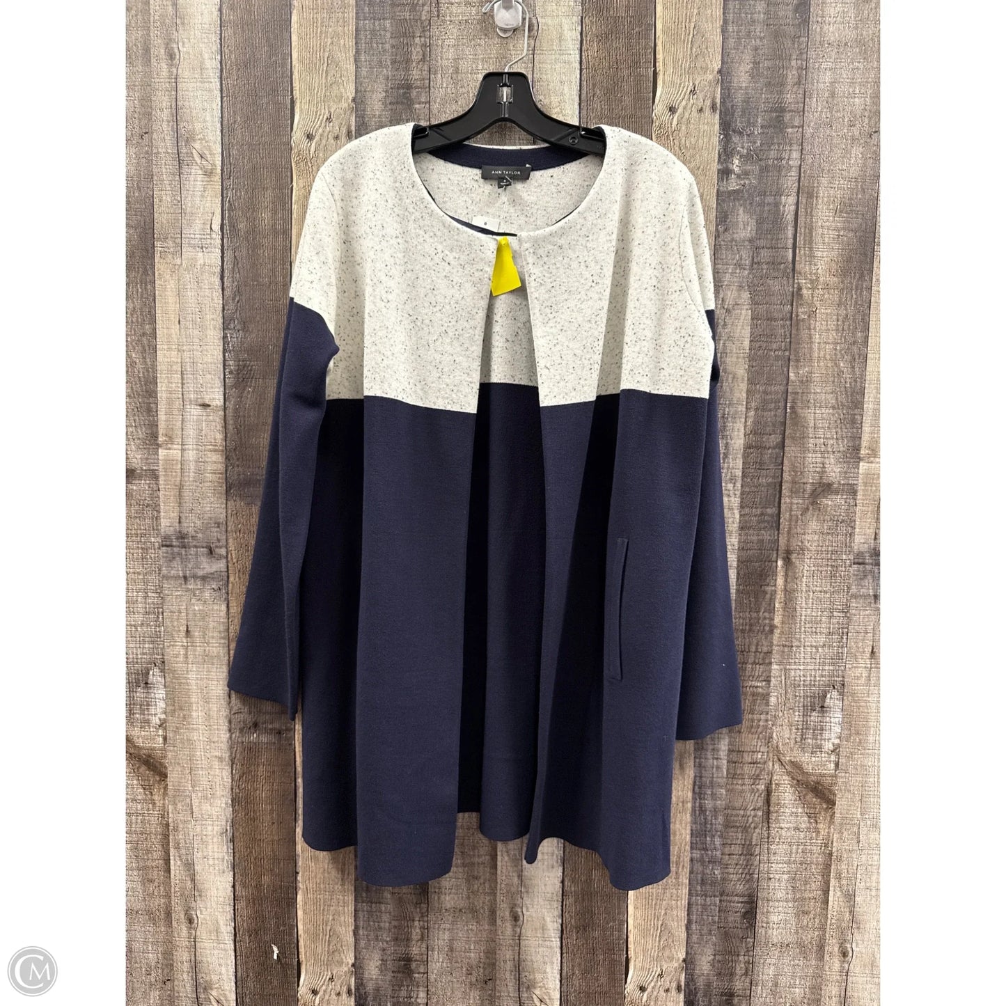 Cardigan By Ann Taylor In Blue, Size: M