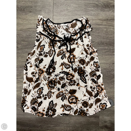 Top Sleeveless By Maurices In Multi-colored, Size: Xl