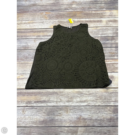 Top Sleeveless By Maurices In Green, Size: Xxl