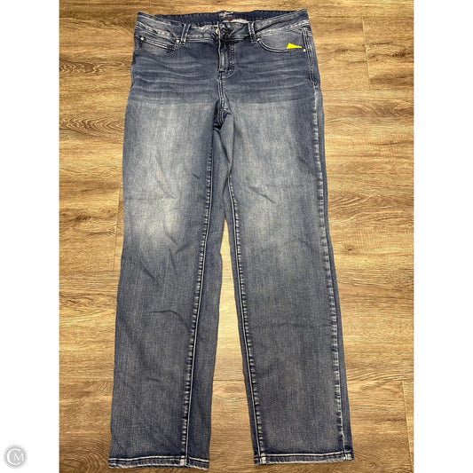 Jeans Boot Cut By Maurices In Blue Denim, Size: 14