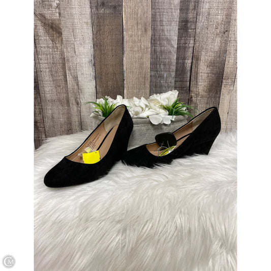 Shoes Heels Wedge By A New Day In Black, Size: 6