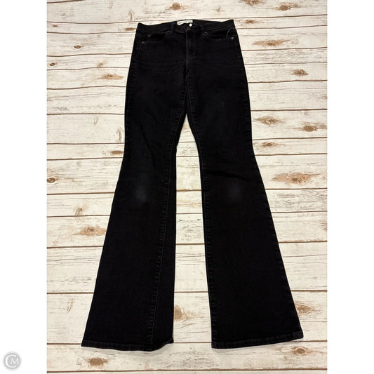Jeans Boot Cut By Gap In Black Denim, Size: 6