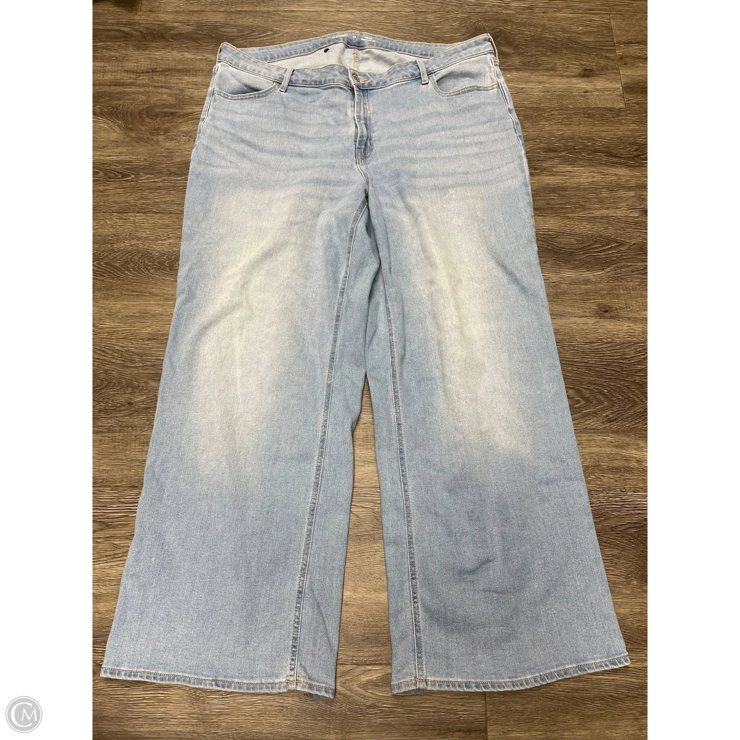 Jeans Wide Leg By Old Navy In Blue, Size: 20