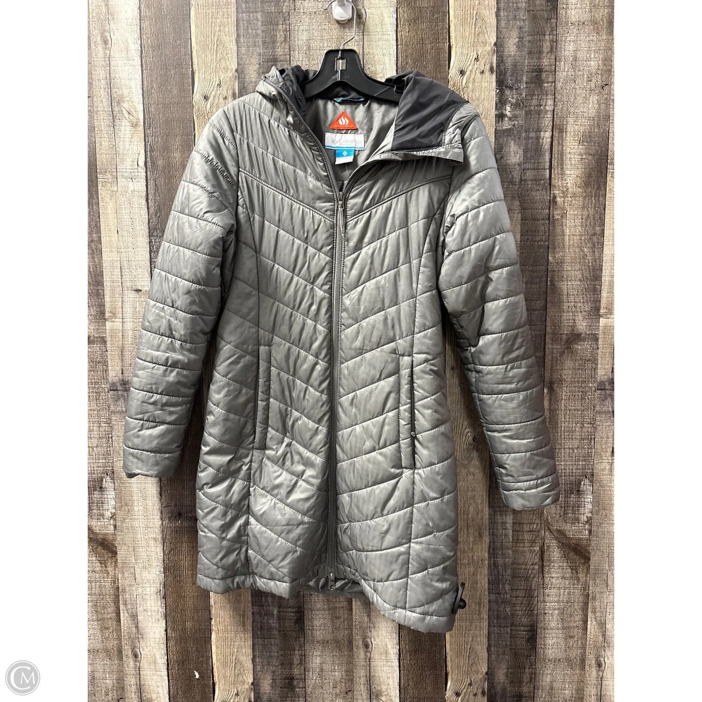 Coat Puffer & Quilted By Columbia In Grey, Size: S