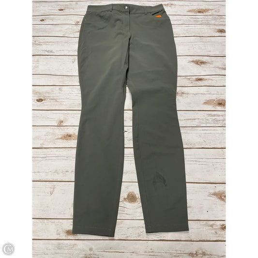 Athletic Pants By Lululemon In Green, Size: 12
