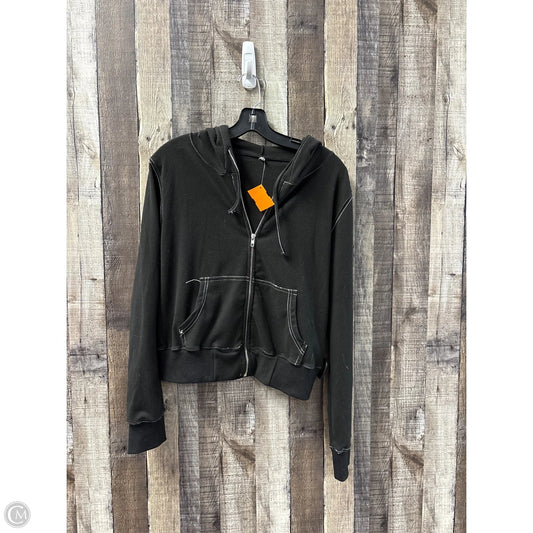 Sweatshirt Hoodie By Cmf In Black, Size: S