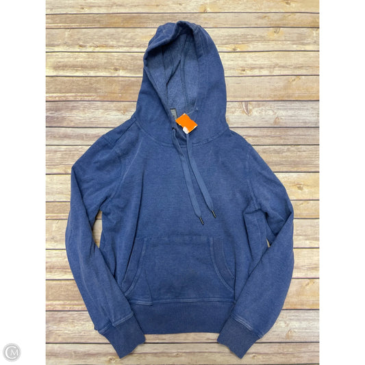 Athletic Sweatshirt Hoodie By 90 Degrees By Reflex In Blue, Size: M