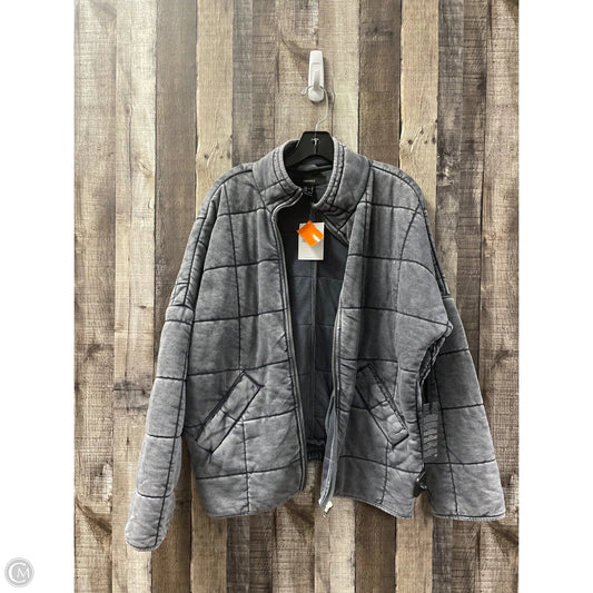 Jacket Denim By Forever 21 In Grey, Size: S