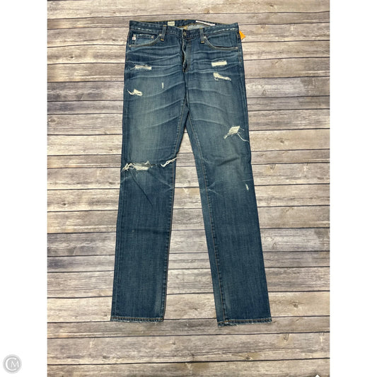 Jeans Skinny By Ag Jeans In Blue Denim, Size: 10