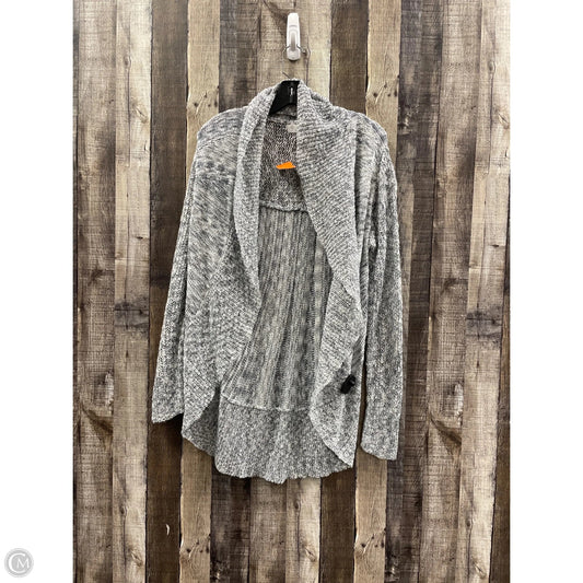Sweater Cardigan By Cme In Grey, Size: L