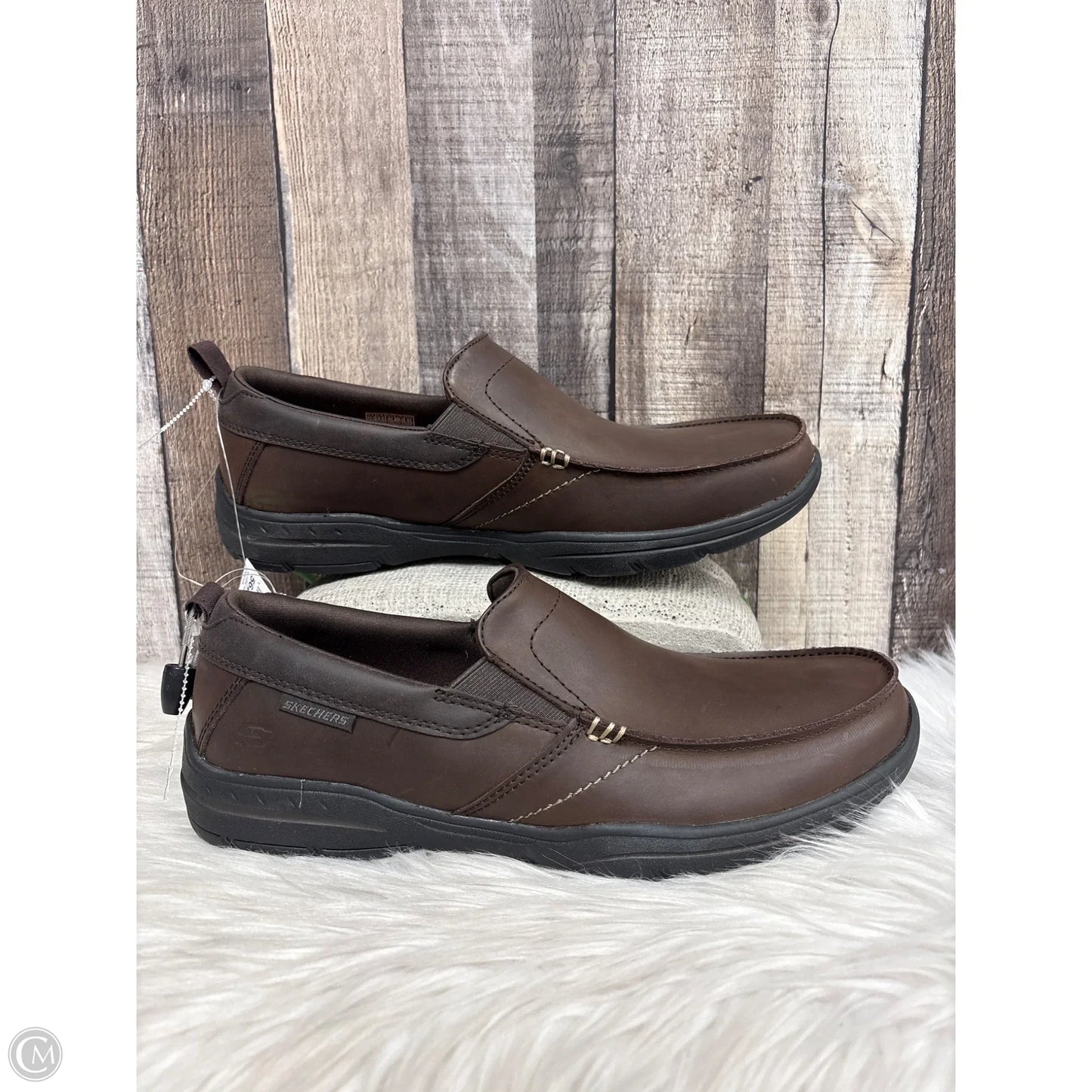 Shoes Flats By Skechers In Brown, Size: 10.5