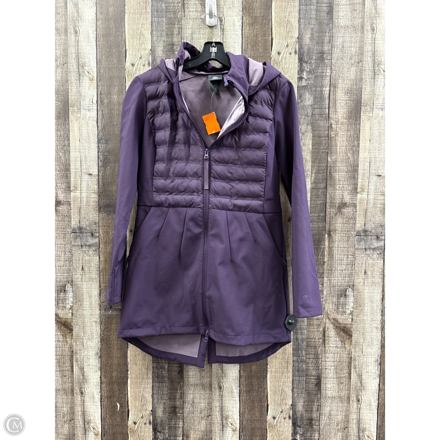 Coat Puffer & Quilted By Champion In Purple, Size: S