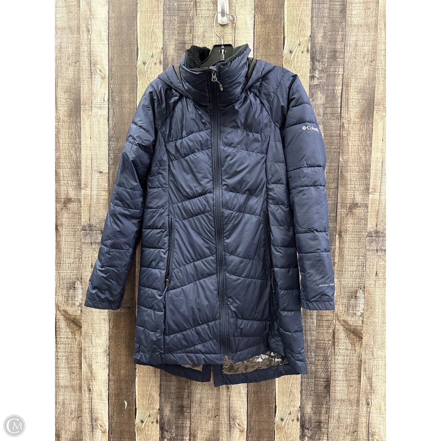Coat Puffer & Quilted By Columbia In Navy, Size: S