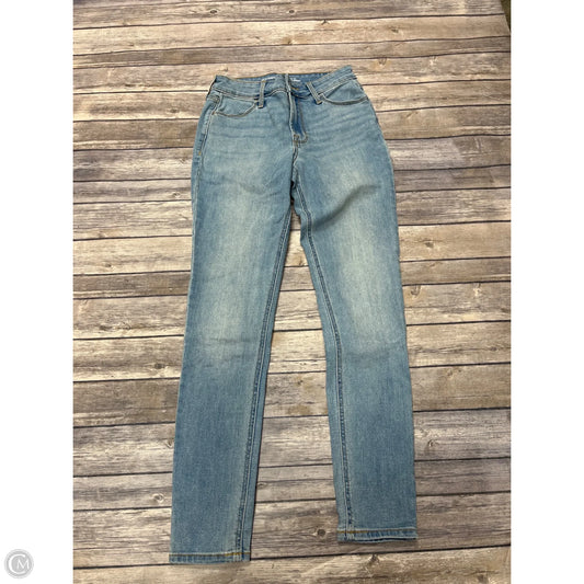 Jeans Straight By Old Navy In Blue Denim, Size: 0