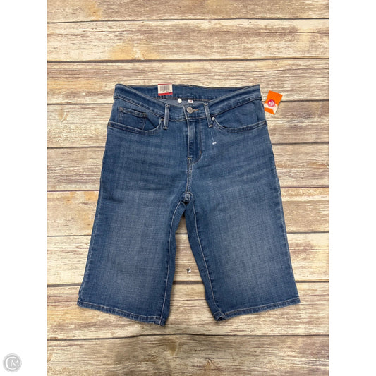 Shorts By Levis In Blue Denim, Size: 6