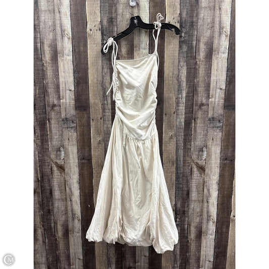 Dress Casual Midi By Free People In White, Size: S