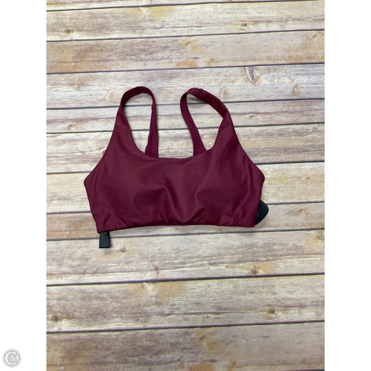 Athletic Bra By All In Motion In Maroon, Size: Xs