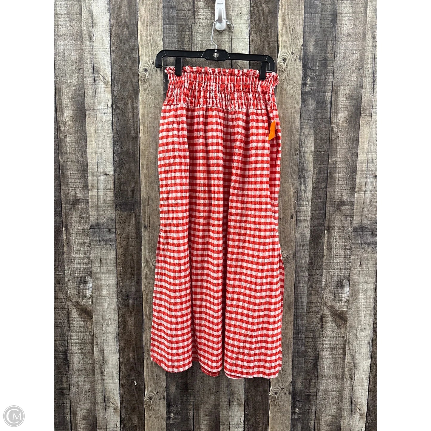 Skirt Maxi By Universal Thread In Checkered Pattern, Size: Xs