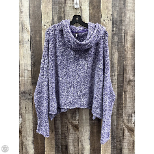 Sweater By Free People In Purple, Size: Xs