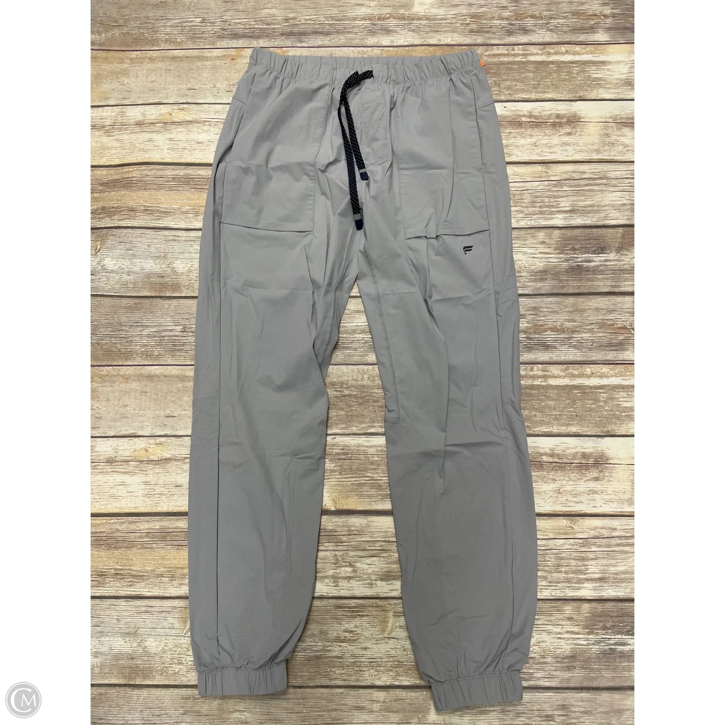 Athletic Pants By Fabletics In Grey, Size: M