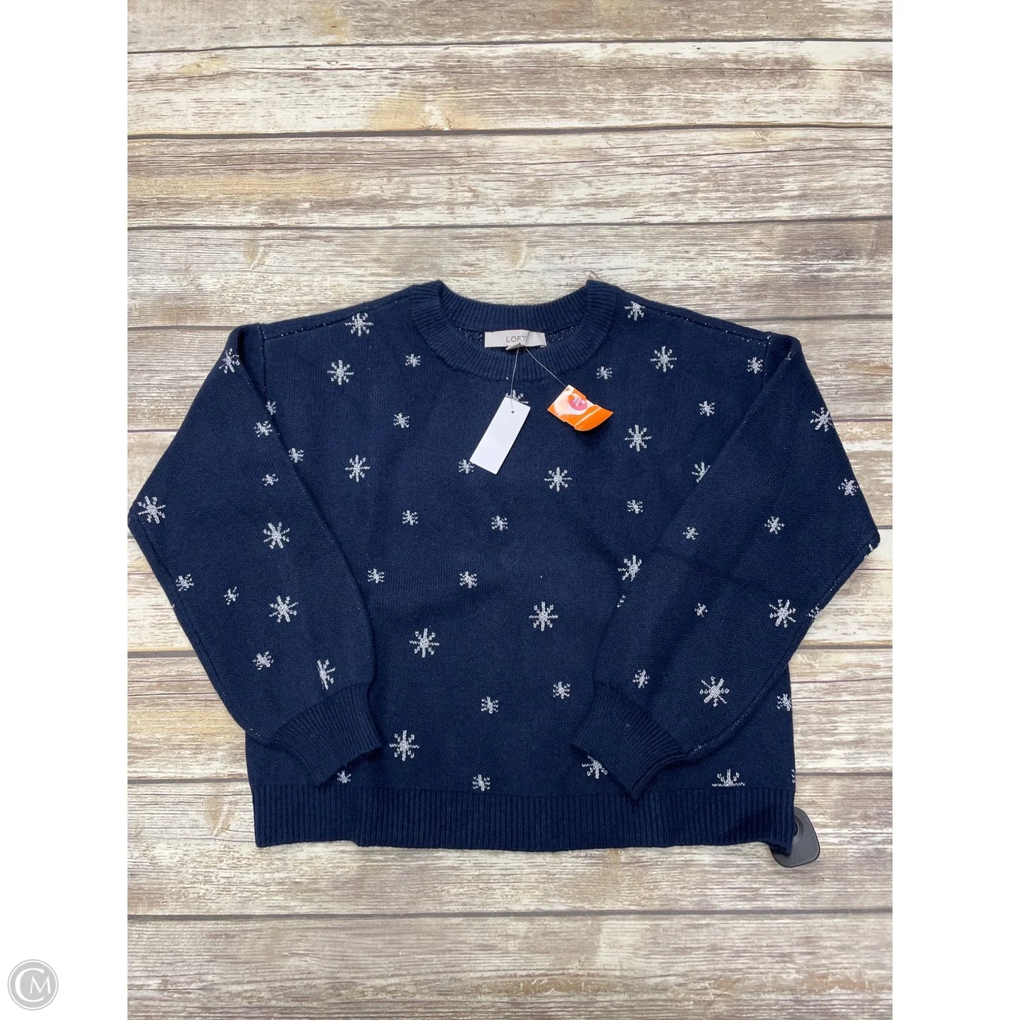 Sweater By Loft In Navy, Size: Xs