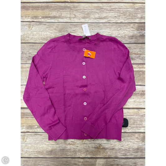 Cardigan By Loft In Pink, Size: Xs