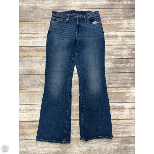 Jeans Wide Leg By Lucky Brand In Blue Denim, Size: 12