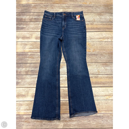 Jeans Flared By Old Navy In Blue Denim, Size: 10