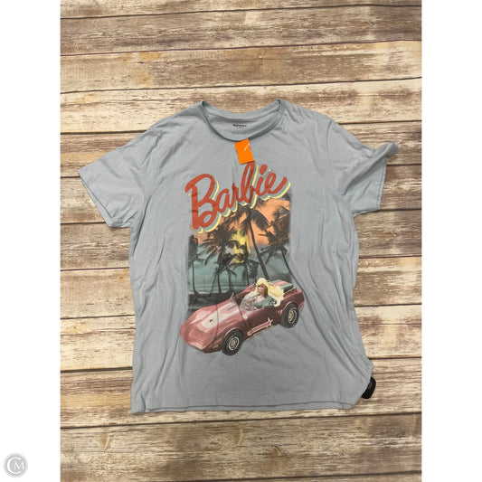 Top Short Sleeve Basic By Old Navy In Blue, Size: Xl