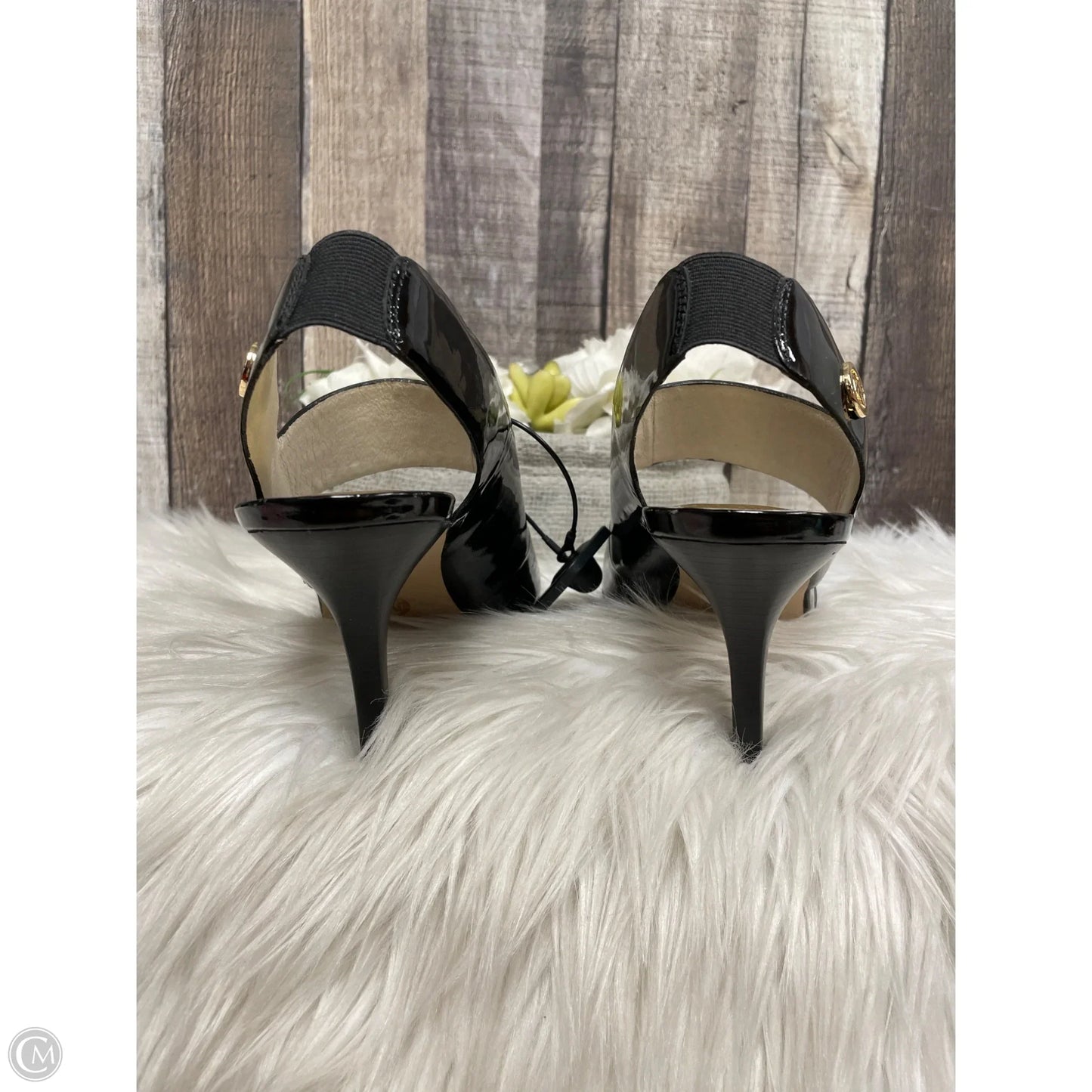 Sandals Designer By Michael Kors In Black, Size: 10