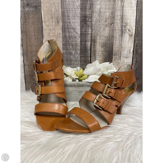 Sandals Designer By Michael Kors In Red, Size: 10