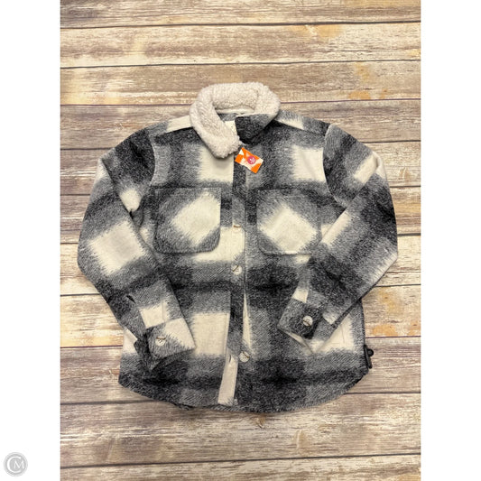 Jacket Shirt By Thread And Supply In Black & Grey, Size: Xs