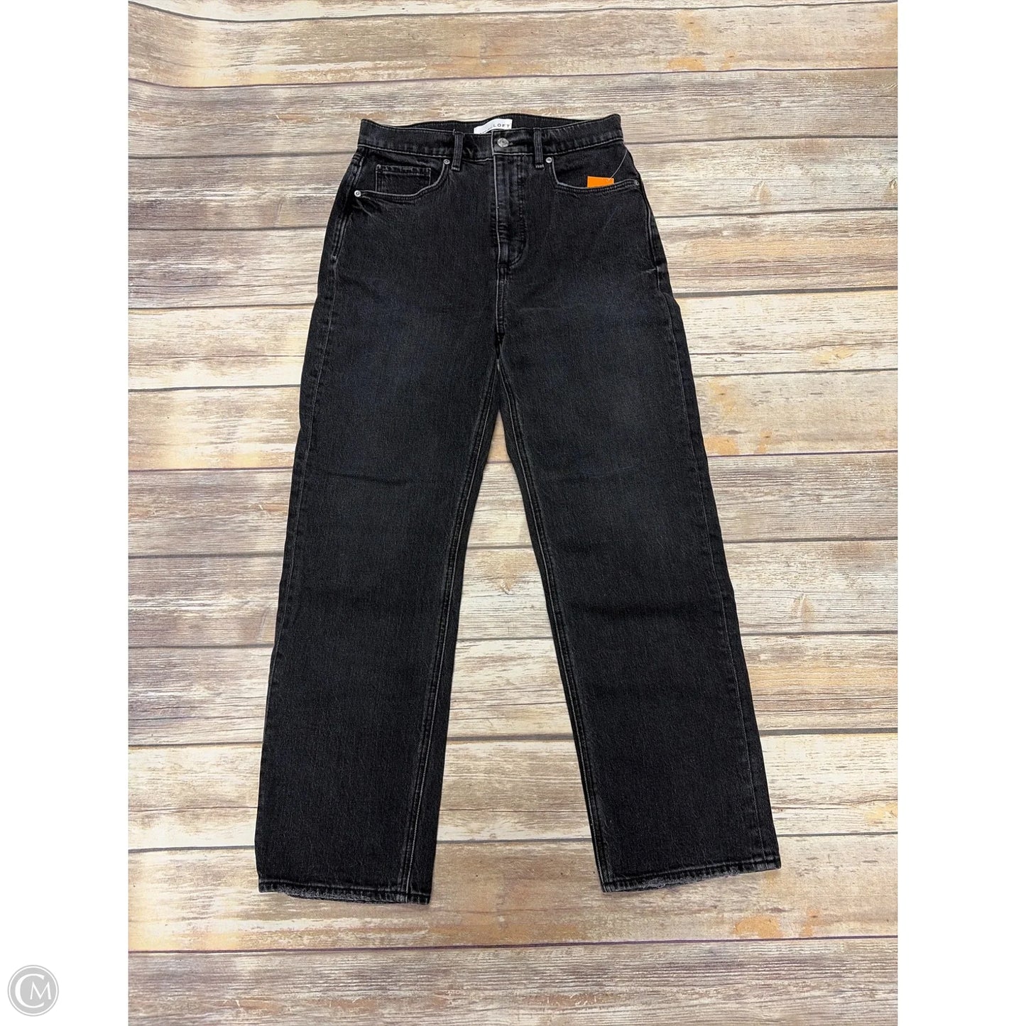 Jeans Boot Cut By Loft In Black, Size: 0