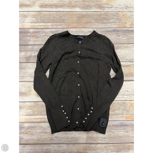 Cardigan By Zara In Green, Size: M