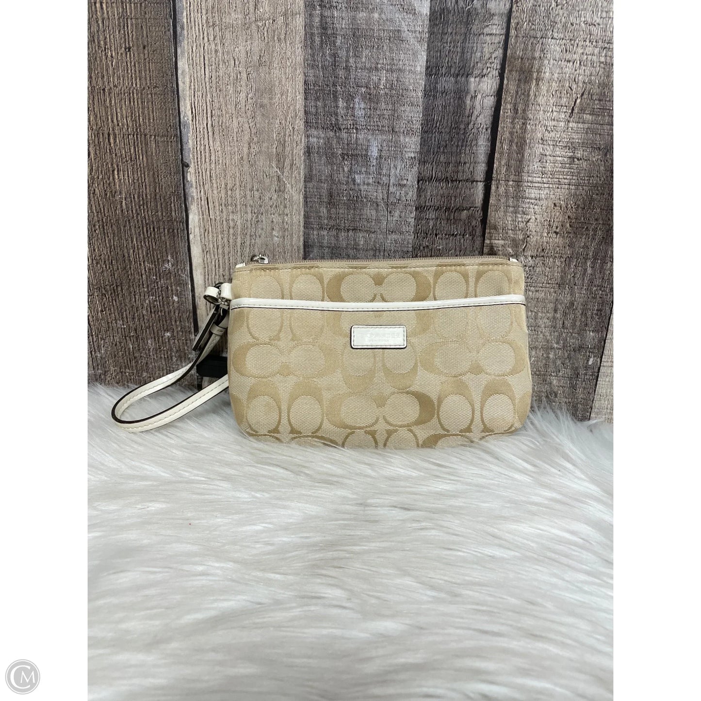 Wristlet Designer By Coach, Size: Small
