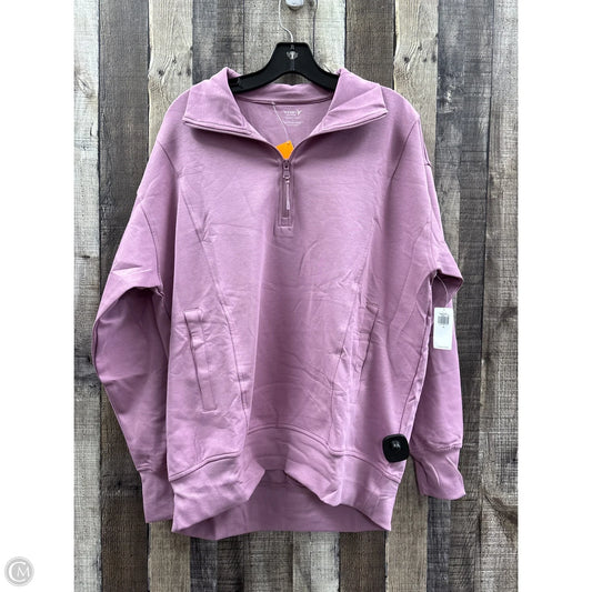 Sweatshirt Collar By Old Navy In Mauve, Size: S