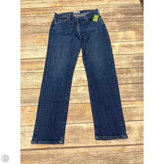 Jeans Straight By Loft In Blue, Size: 4