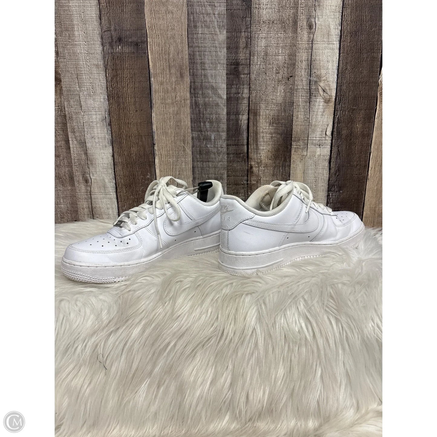 Shoes Athletic By Nike In White, Size: 8.5