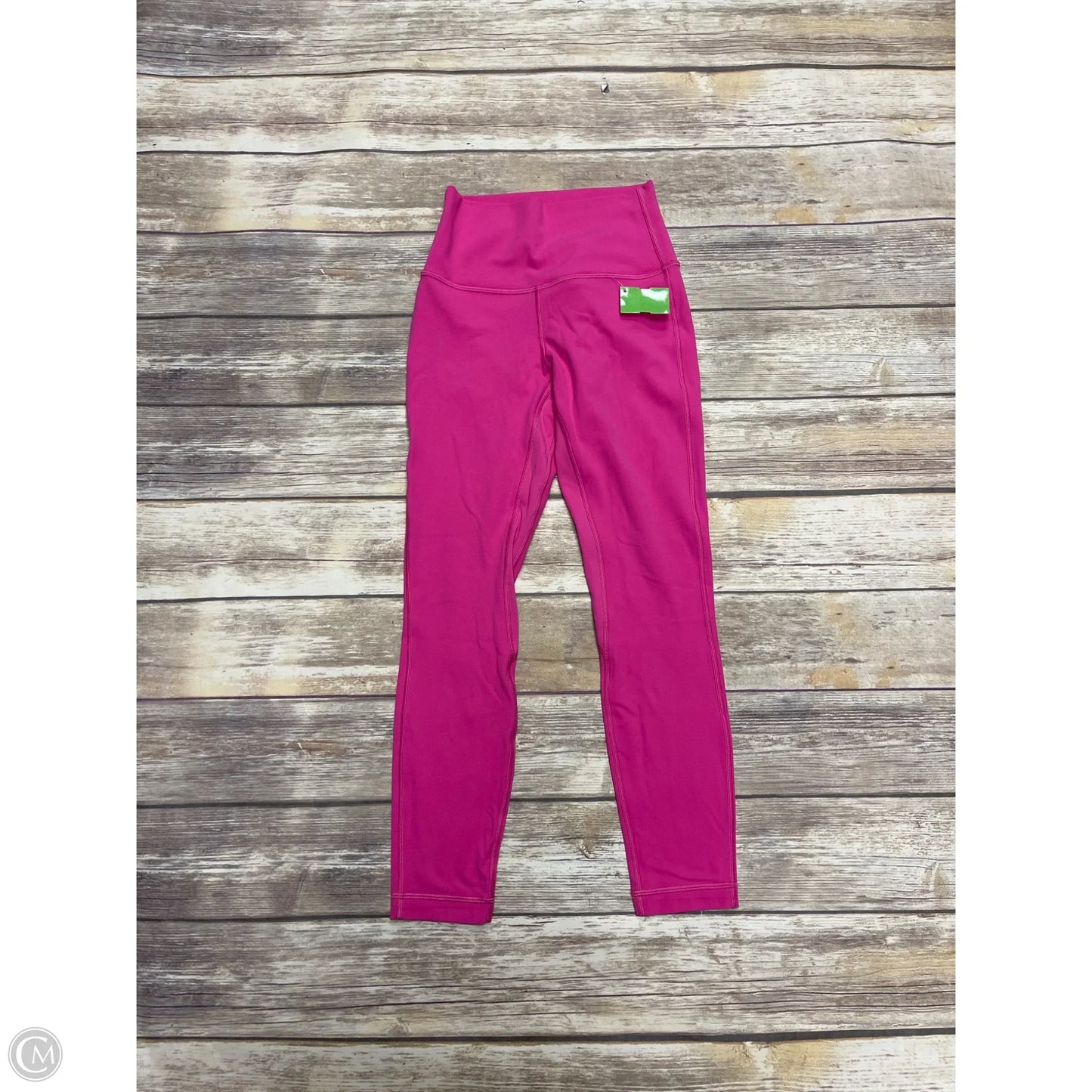 Athletic Pants By Lululemon In Pink, Size: 4