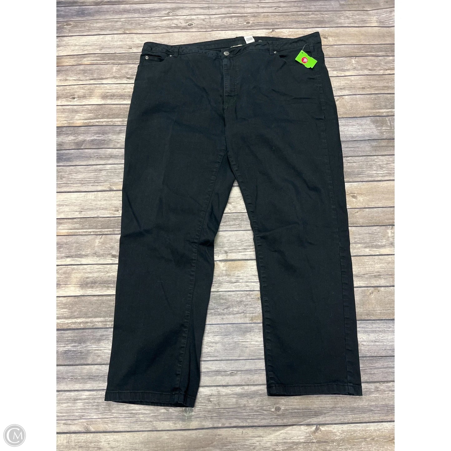 Jeans Boot Cut By Appleseeds In Black, Size: 20