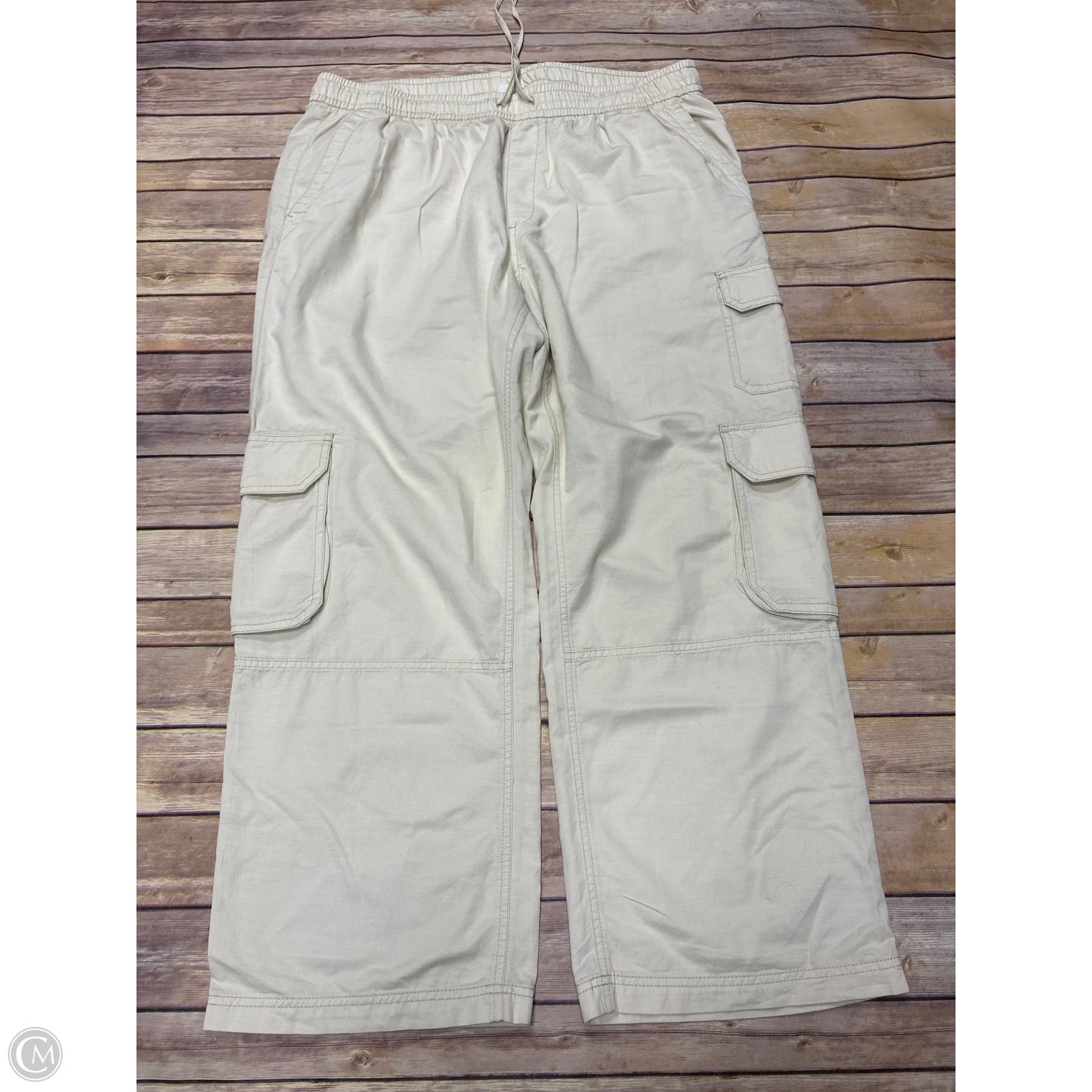 Pants Wide Leg By Old Navy In Cream, Size: Xl