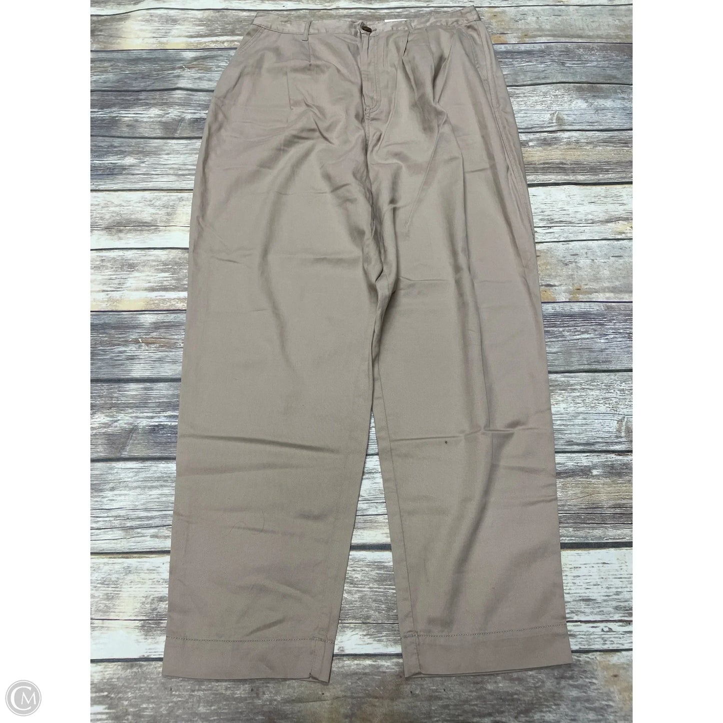 Pants Wide Leg By Ana In Tan, Size: 14