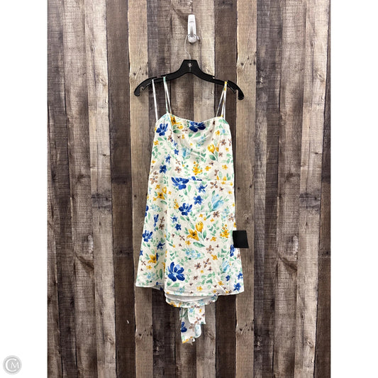 Dress Casual Short By Lulus In Floral Print, Size: L