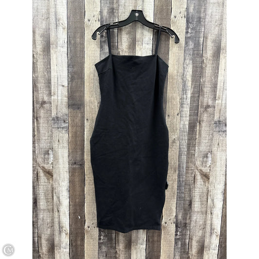 Dress Party Midi By Lulus In Black, Size: M