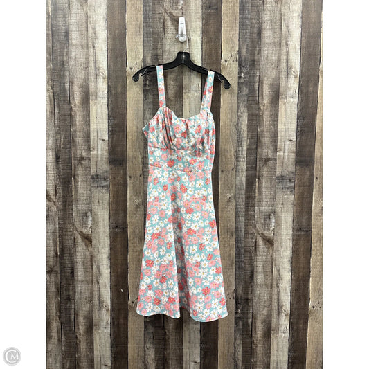 Dress Casual Short By Cme In Floral Print, Size: L