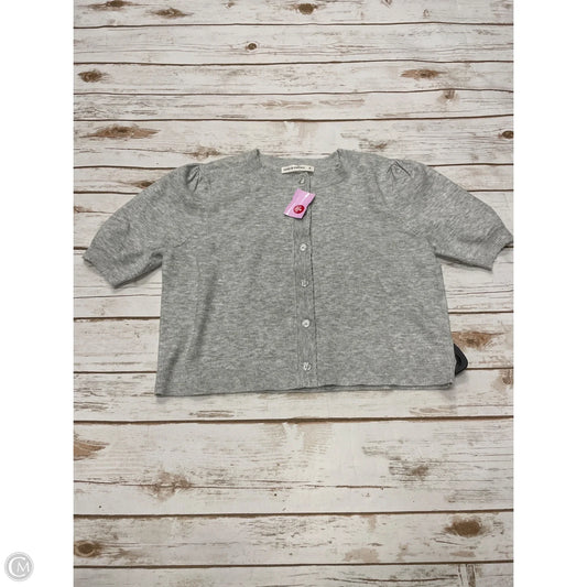 Sweater Cardigan By Moon And Madison In Grey, Size: S